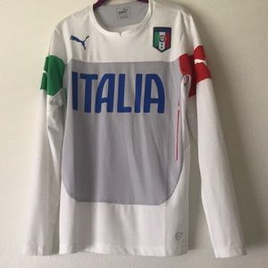 Puma italia lond sleeve for Ladies